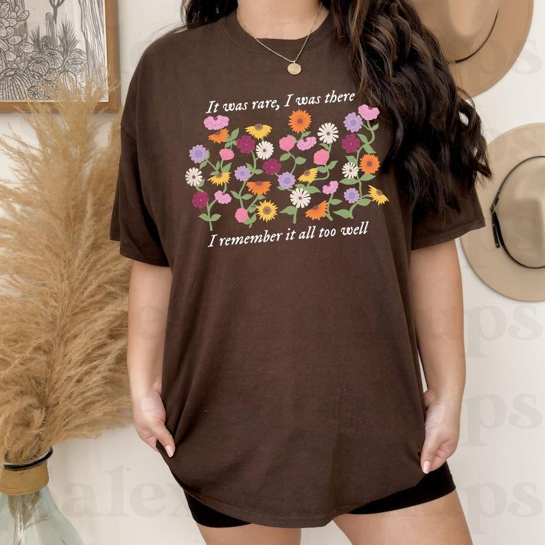 DARK CHOCOLATE Retro Eras Piano Flowers Shirt, Surprise Songs Flowers T-ShirtSweatshirtHoodie