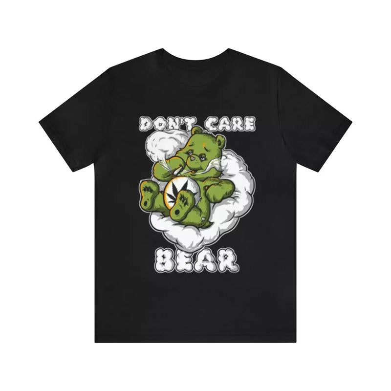 Hot Don't Care Bear Shirt, Don't Care Bear T Shirt, Care Bear's Parody T Shirt