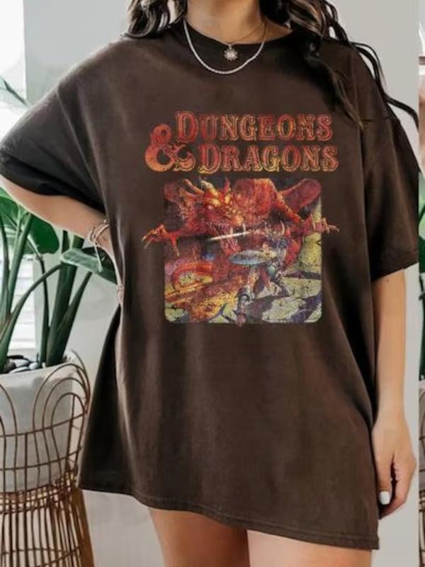 Vintage Dungeons and Dragons Inpsired Tee, Dungeons & Dragons 1974 Inspired Tee, DnD Shirt,  Dungeon Master Sweatshirt