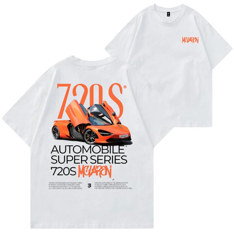 MCLarenn 720S T-shirt, Hoodie, Sweater, Car Enthusiast Shirt, Car Clothing, Unisex, Vintage car shirt Classic Cotton