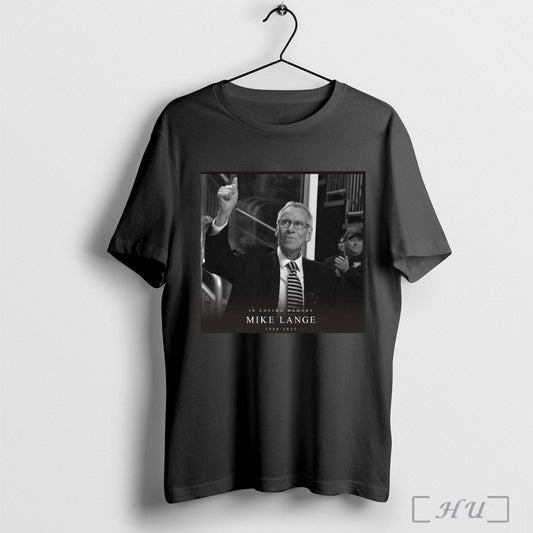 Poster Rip In Loving Memory Hall Of Fames Foster Mike Lange 1948 2025 T Shirt Sweatshirt