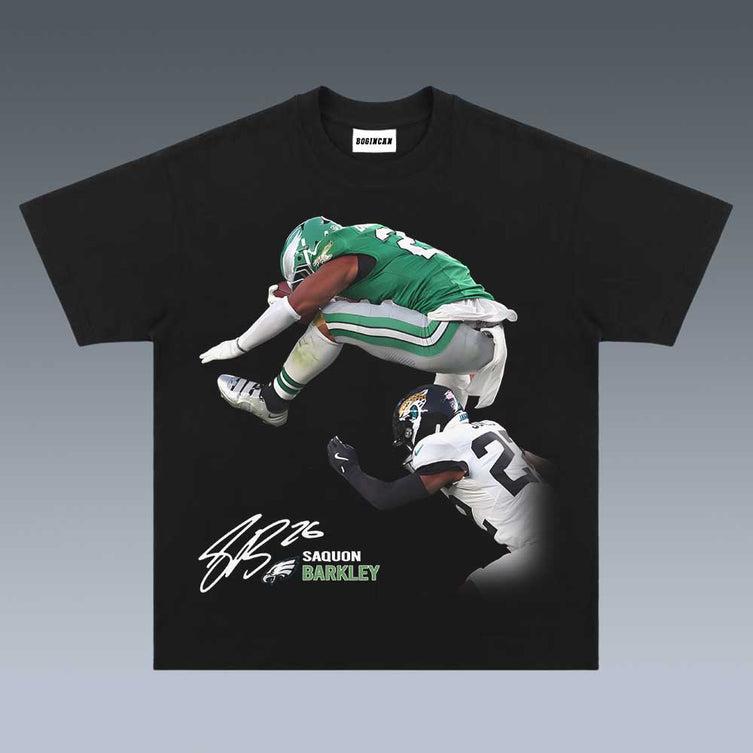 VINTAGE TEE  SAQUON BARKLEY GRAPHIC T-SHIRT SWEATSHIRT HOODIE  GIFT FOR FAN 11.12.1
