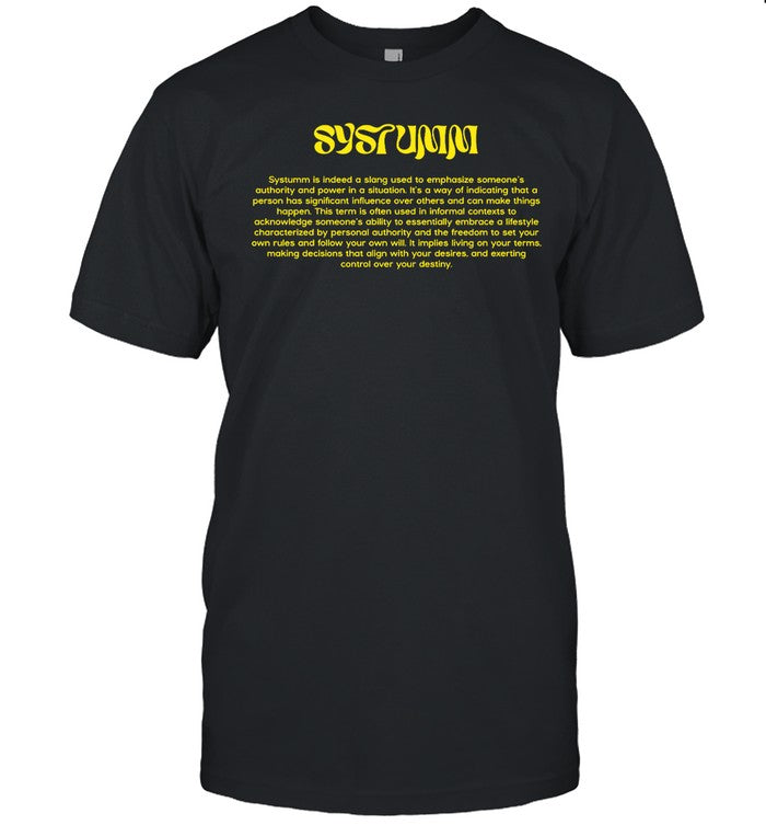 Shirt ElvishYadav Wearing Systumm Typo