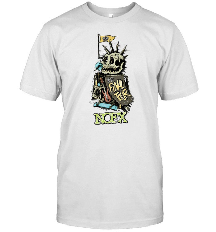 NOFX X US Skateboarding Final Tour 2024 Event Shirt