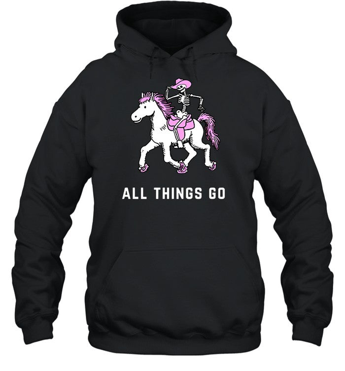 Skeleton Pony NYC Lineup All Things Go T-Shirt