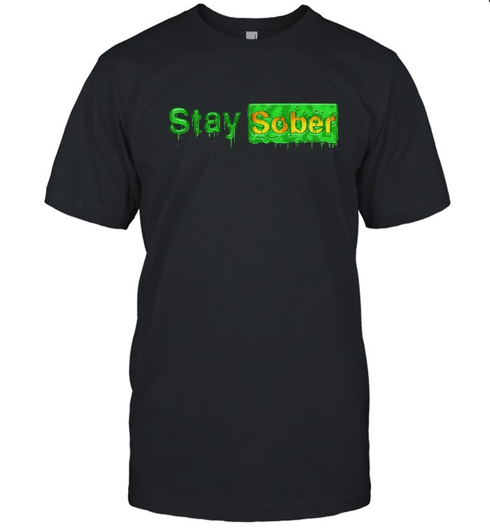 Creepy Stay Sober Halloween 20223 Shirt