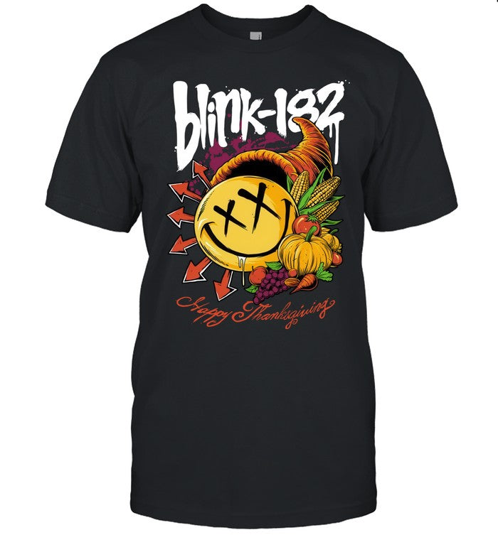 Limited Blink-182 Happy Thanksgiving New Tee