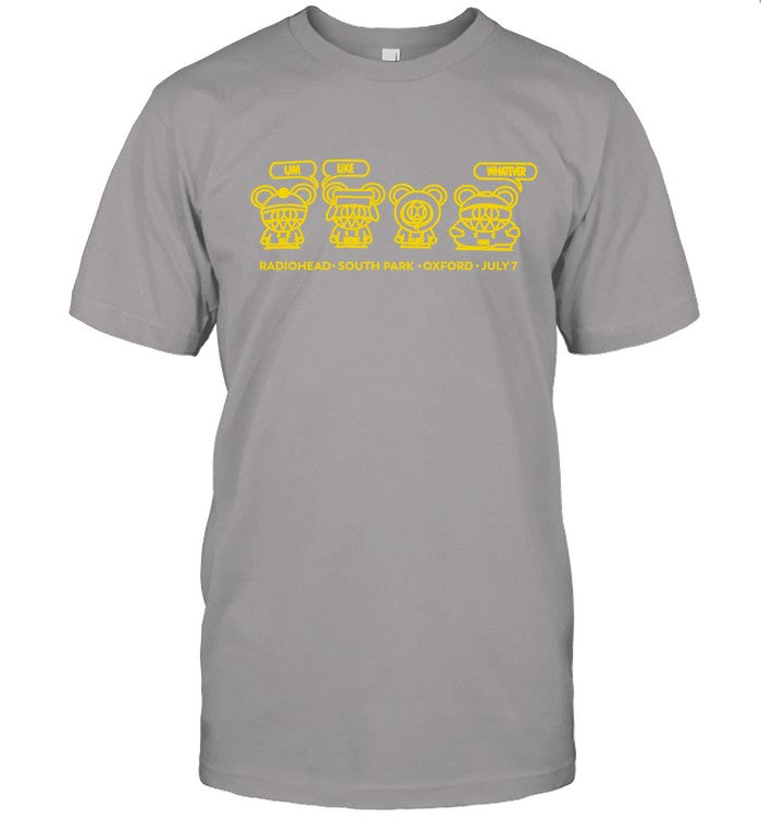 Radiohead 2001 South Park Show T-Shirt