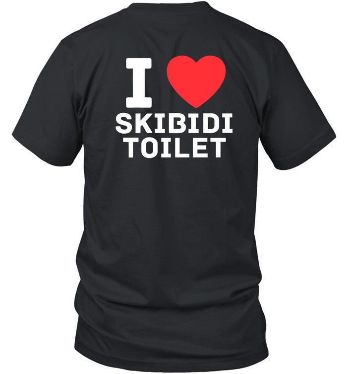 I Love Skibidi Toilet Limited Shirt