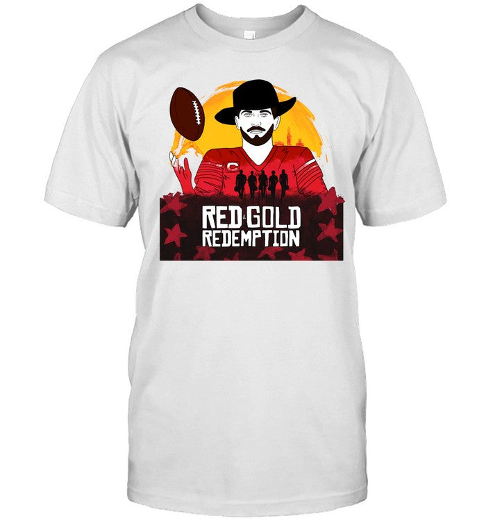 Jimmy G Red And Gold Redemption Limited Shirt