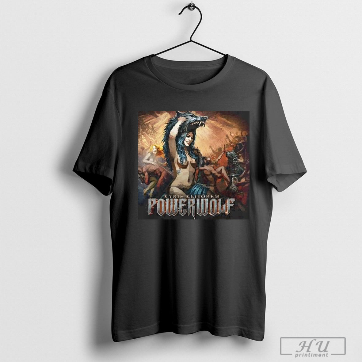 Powerwolf Kyrie Klitorem Strictly Limited 7 Picture Vinyl Unisex 2025 T Shirt Sweatshirt