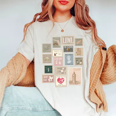 Taylor Swift Stamp Shirt Best Gift For Music Lovers