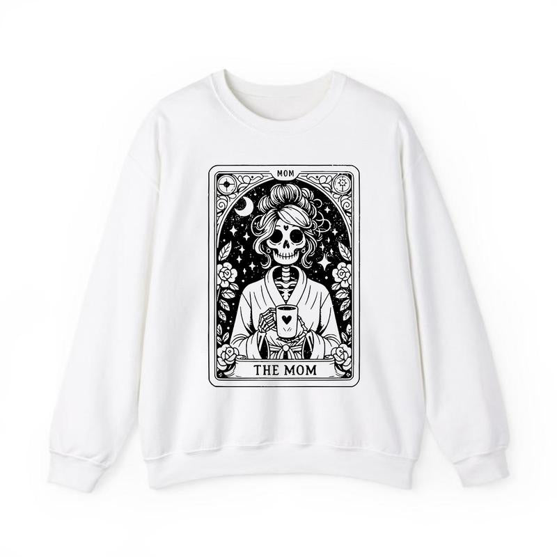 The Mom Tarot Card Sweatshirt, For Her, Casual Clothing
