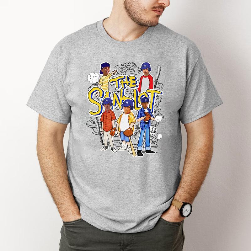 The Sandlot Men's Tshirt, Sandlot Baseball Classical Movie Crewneck Sweatshirt, 90Ã¢â‚¬â„¢s Baseball Game Day Hoodie, Gift For Baseball Lovers, Menswear Tops