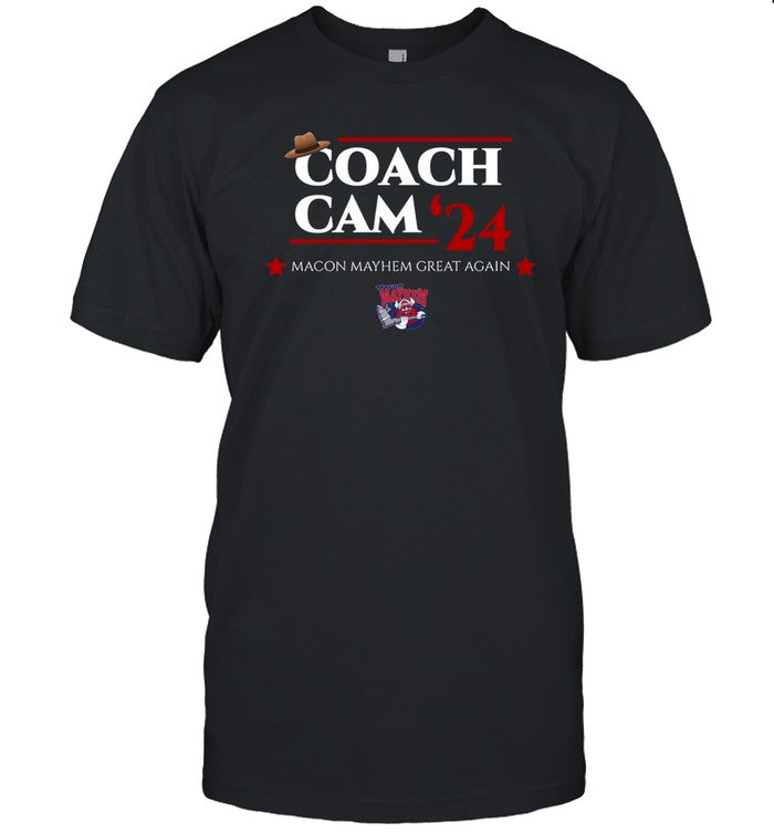 T-Shirt Coach Cam Macon Mayhem Great Again Limited