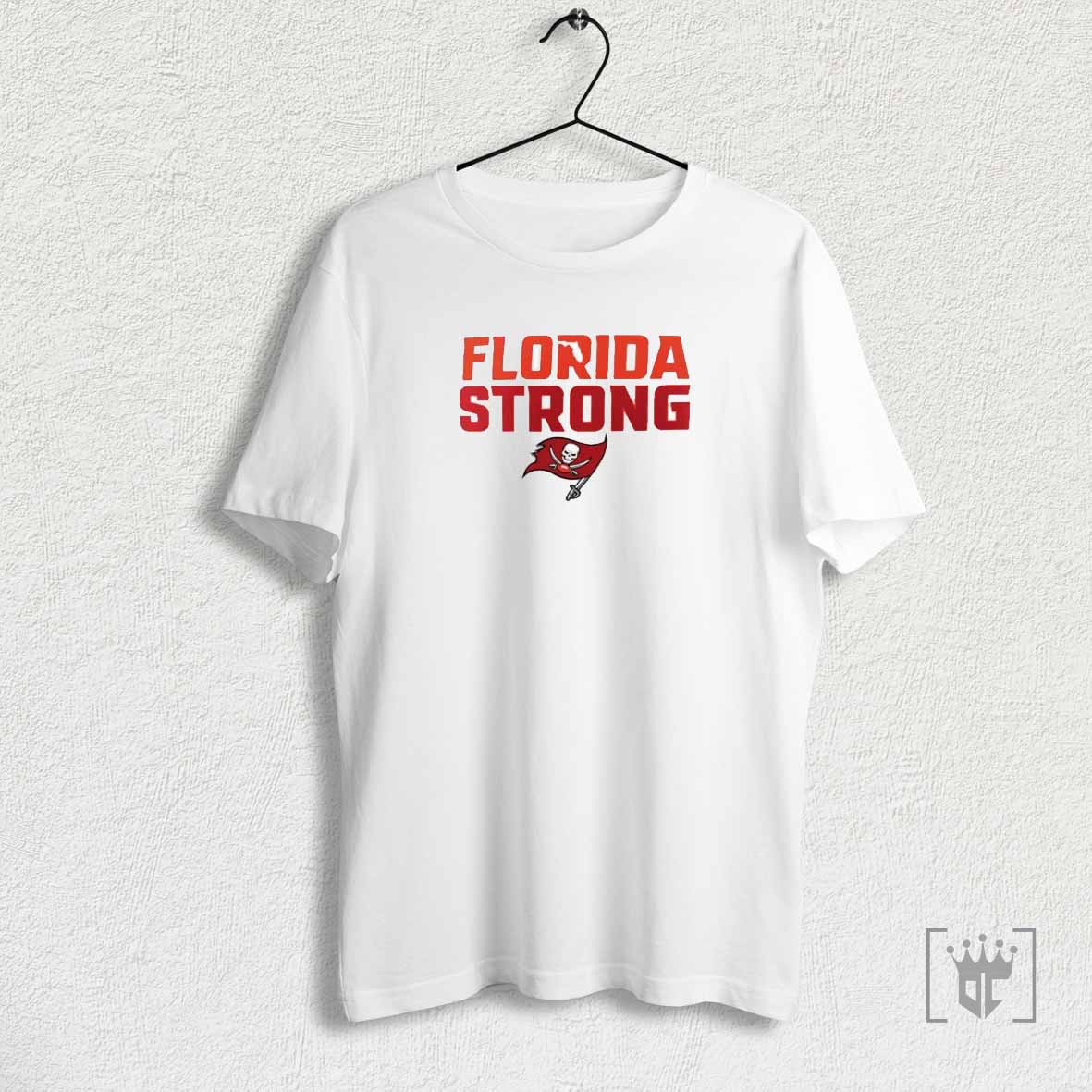 Tampa Bay Buccaneers White Florida Strong T Shirt