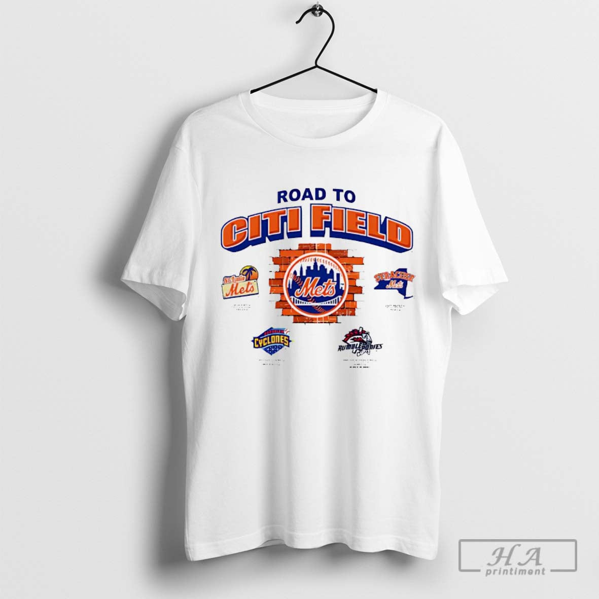 Road to Citi Field New York Mets shirt