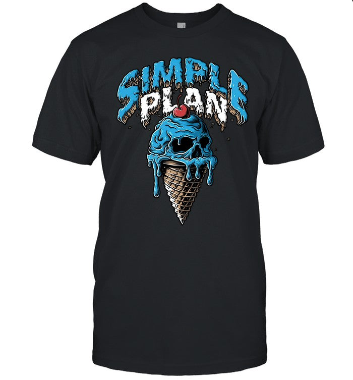 Ice Cream Simple Plan Shirt Limited