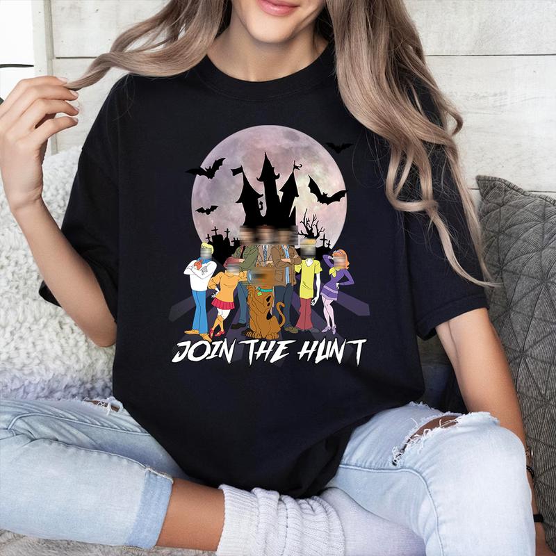 Join The Hunt Shirt, Vintage Join The Hunt T-Shirt , Gift For Woman and Man Unisex T-Shirt  Casual Cotton Fashion Top Womenswear Basic