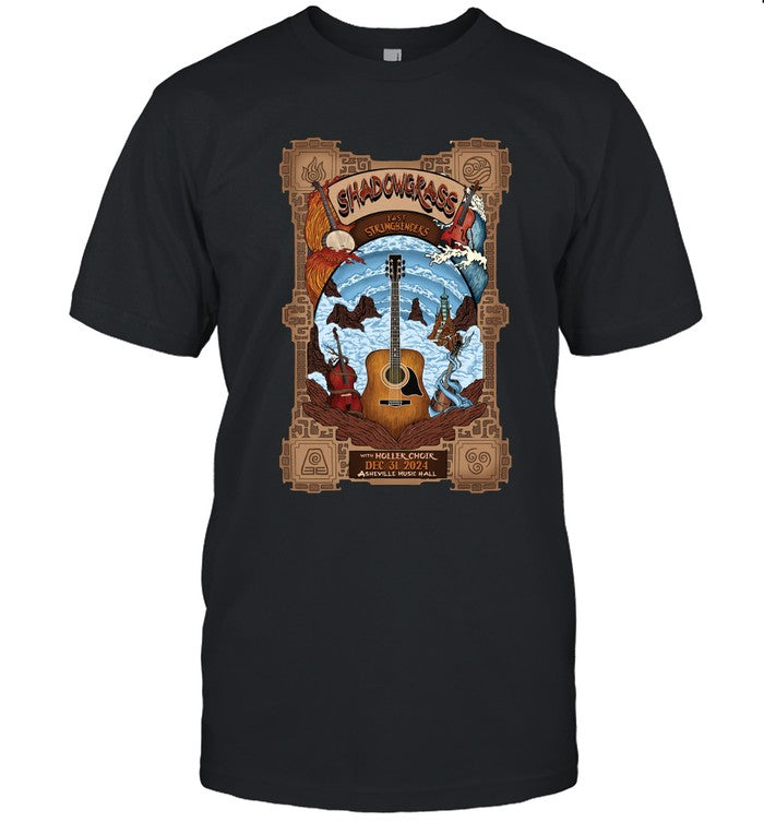 Shadowgrass NYE Show Asheville NC December 31 2024 Shirt