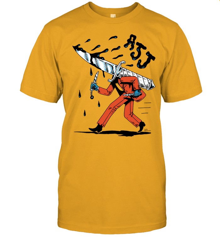 AJJ Knife Man T-shirt