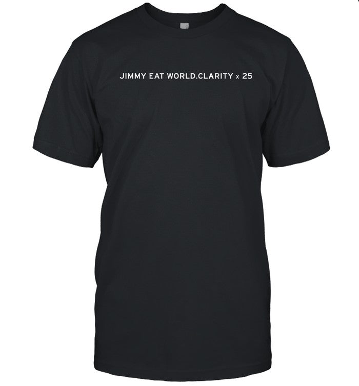 Clarity 25th Anniversary 2024 Jimmy Eat World Shirts