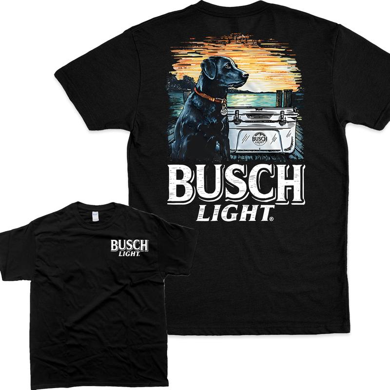 Limited Busch Light Men Best Friend T-Shirt, Beer Lover Graphic Tees, For Men, For Women, Men's T-Shirt, Men's Clothes Casual Crewneck
