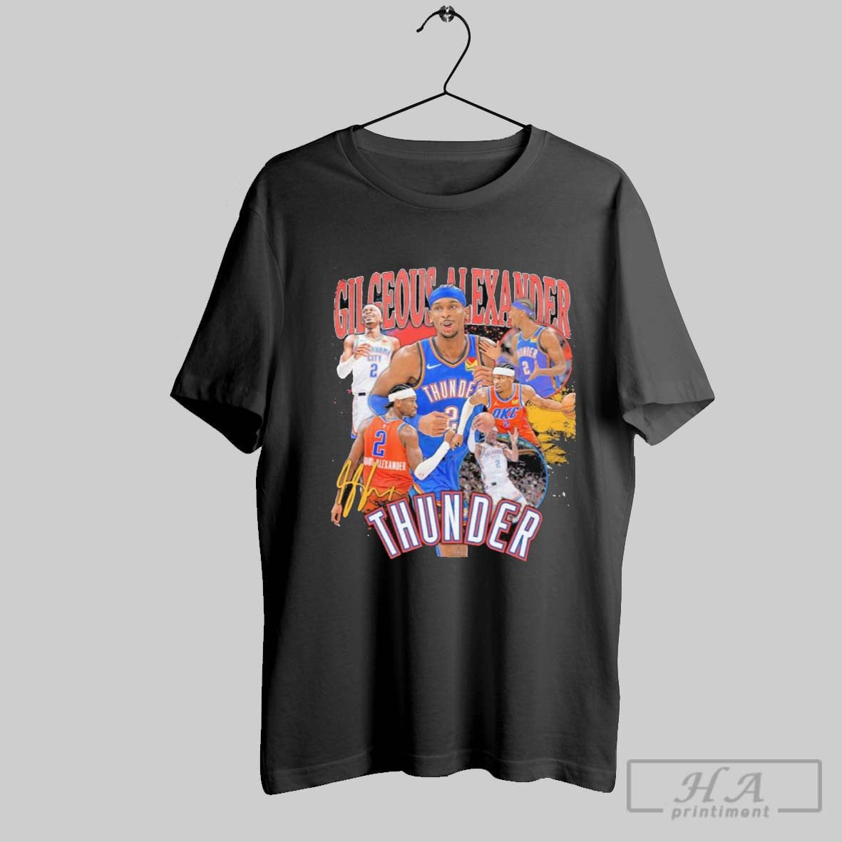 Shai Gilgeous Alexander Oklahoma City Thunder Stadium Essentials T Shirt