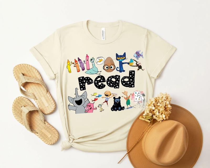 Read Children's Books Teacher Sweatshirt T-Shirt Hoodie, Teacher Life Shirt, Teacher Shirt, Kindergarten Shirt, Gift For Teacher, Read Book Shirt