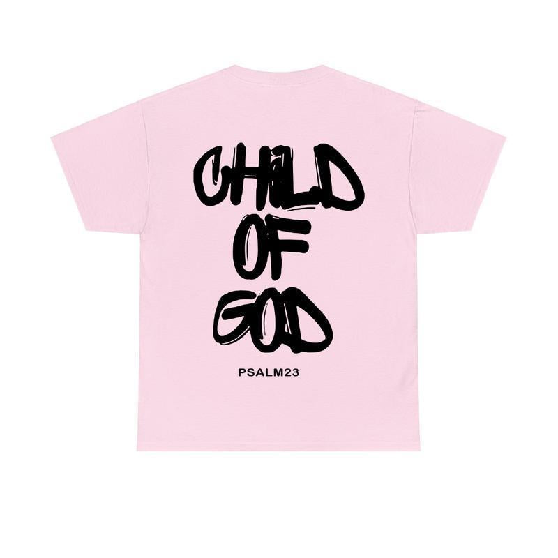 Vintage Child of God Backside Tshirt, Graphic Tee Shirt, Unisex Shirt, Shirt for Men & Women