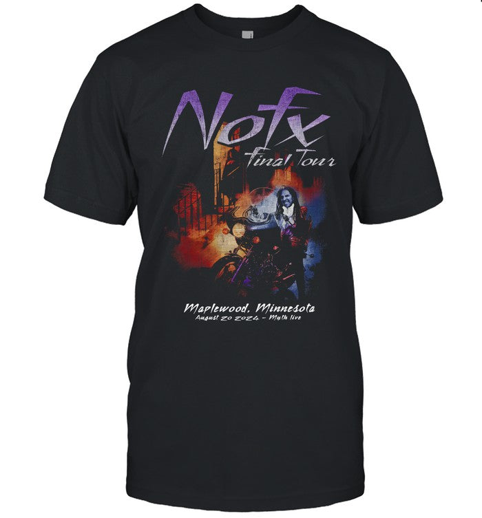 Limited NOFX Myth Live, Maplewood MN Aug 20th 2024 Tee