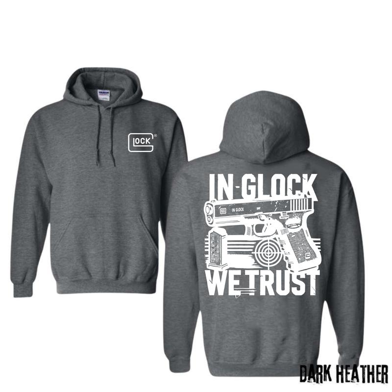 In Glock We Trust Hoodie for Men and Women, Classic Fit - Menswear , Glock Hoodie , Classic