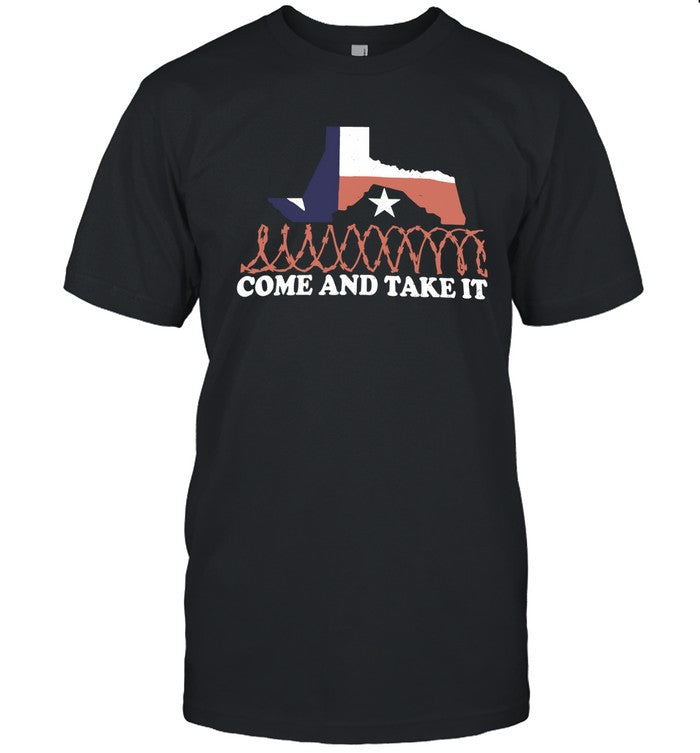 Limited Attorney General Ken Paxton Come And Take It Razor Wire Texas Shirt