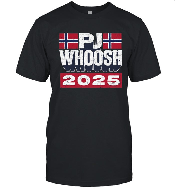 2025 Pj Whoosh Norway Parliament T-Shirt