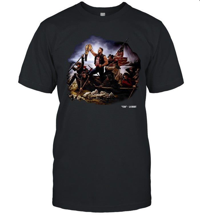 LA Knight Crossing The Delaware Shirt Black