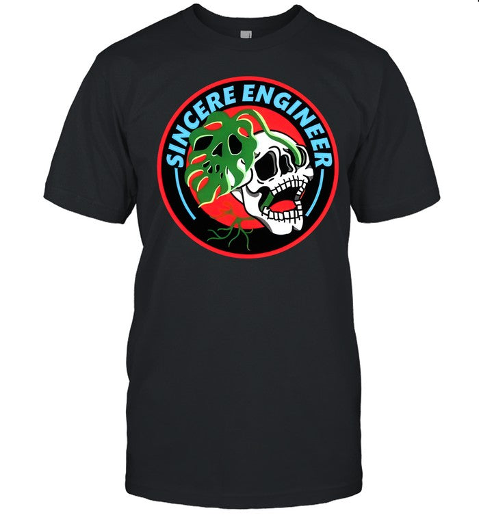 2025 New Shirt Sincere Engineer Skull Plant_2