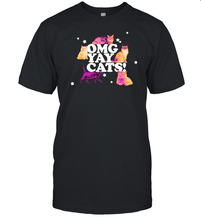Omg Yay Cats T Shirt, Hoodie, Sweatshirt