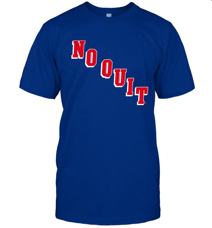 No Quit in NY New York Rangers tee