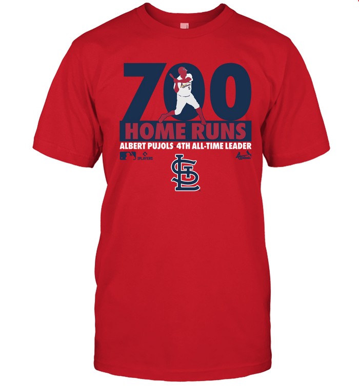 700th Home Run Cardinals Albert Pujols Tee