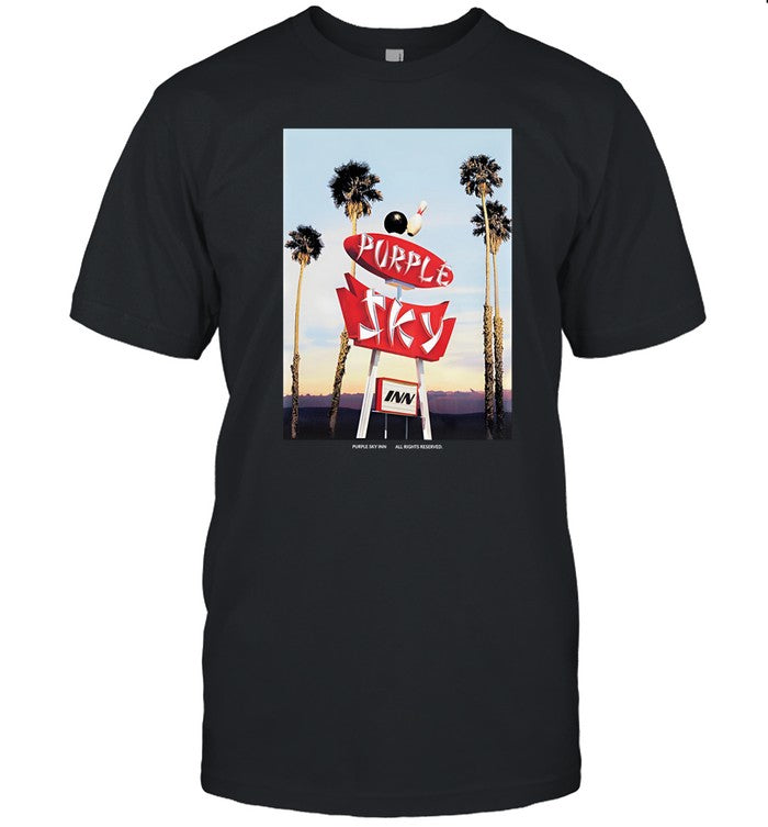 Purple Sky Inn All Rights Reserved Shirt