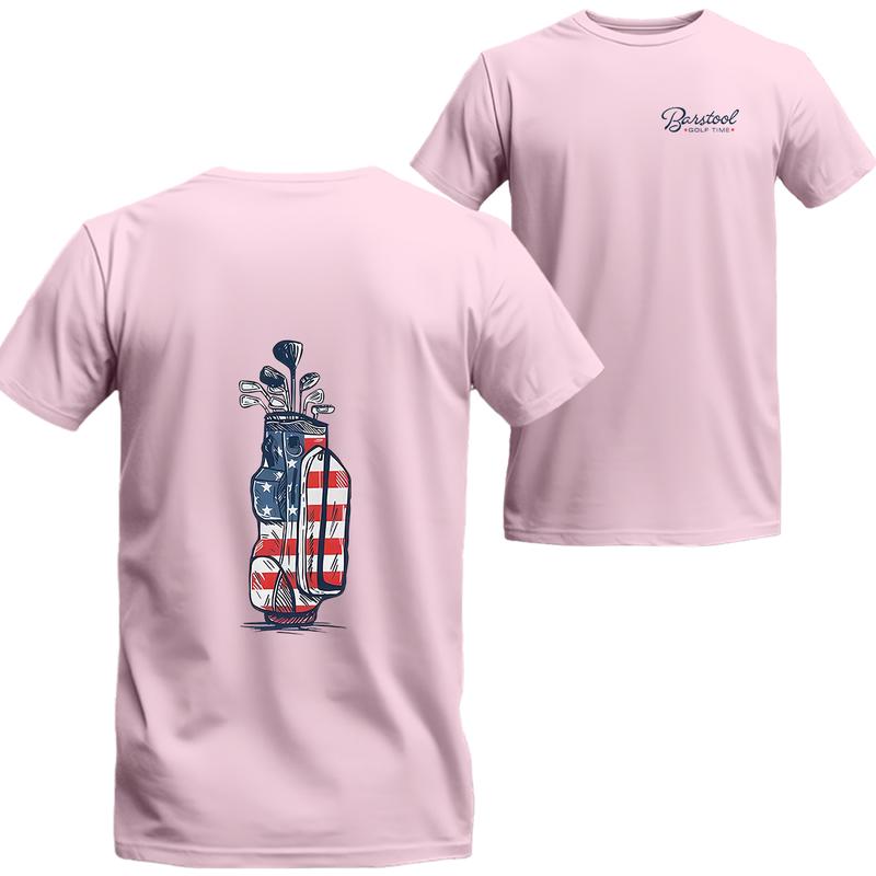 Barstool Golf Bag T-shirt, Barstool Short Sleeve Tee, Unisex Shirt, Menswear Top