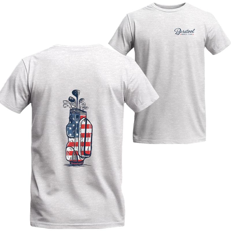 Barstool Golf Bag T-shirt, Barstool Short Sleeve Tee, Unisex Shirt, Menswear Top