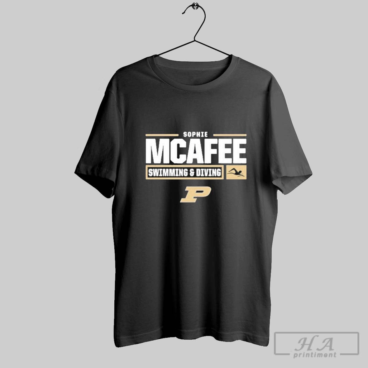 Sophie Mcafee Swimming Diving Purdue Boilermakers T Shirt