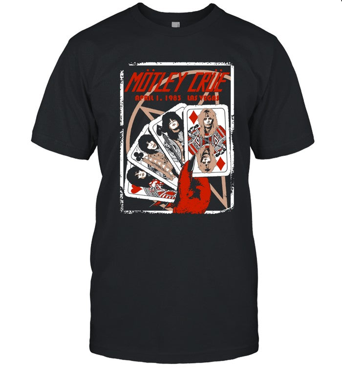 Motley Crue Las Vegas 1983 Concert Tee