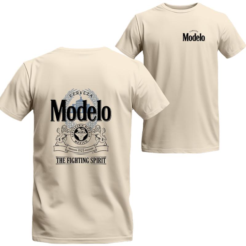 Modelo Especial The Fighting Spirit Classic Logo T-shirt, Modelo Unisex Shirt, Beer Shirt, Menswear Top, Streetwear, Drinking Shirt