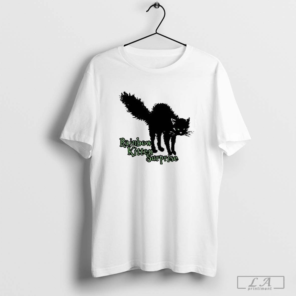 Rainbow kitten surprise ghoul halloween shirt