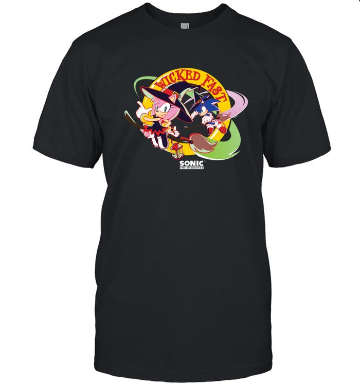 Limited Sonic Wicked Fast Witch Costumes T-Shirts