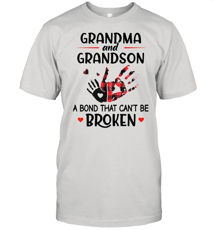 Grandma And Grandson A Bond That Can't Be Broken shirt