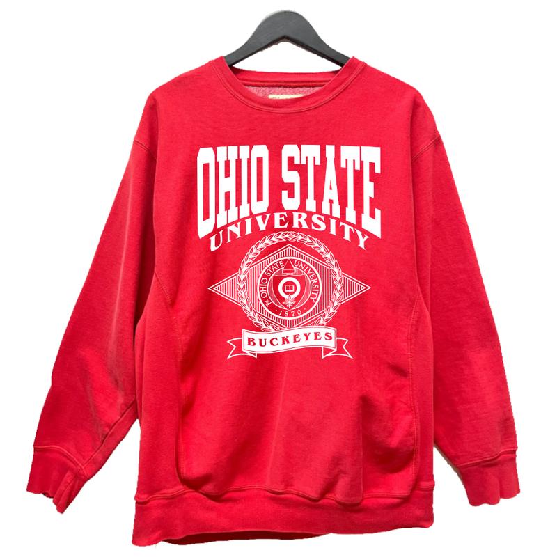 Unisex Vintage 80s Ohio State University Buckeyes NCAA t-shirt, sweatshirt, hoodie Cotton Menswear