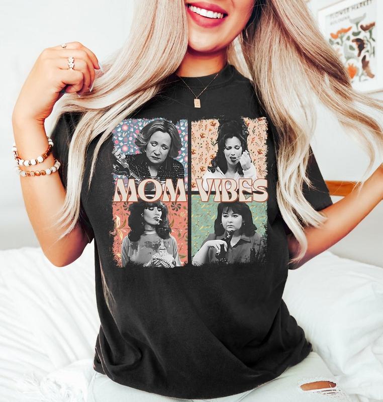 Mom Vibes Shirt, Funny Mom Shirt, Mom Life Shirt, Trendy Funny Mom T-Shirt, Retro Mother Shirts, Mother's Day Gift, Cool Mom Gifts  sweater and hoodie